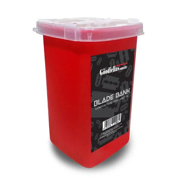 CONTENITORE LAMETTE DA BARBA USATE SHAVING FACTORY DISPOSABLE BLADE CASE ART.SF116