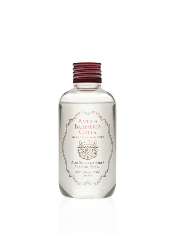 Olio secco da barba all'arancio Amaro
