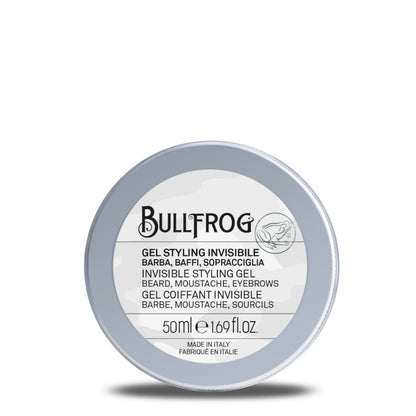 Gel Styling Invisibile: Barba, Baffi, Sopracciglia