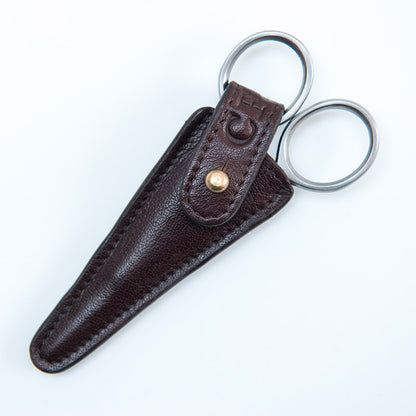 Grooming Scissors with Leather Pouch