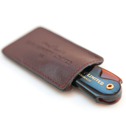 Leather Case for Moustache Comb