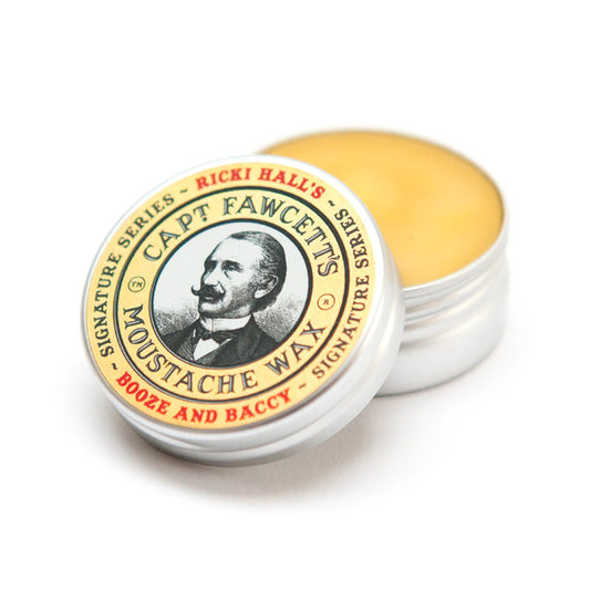 Ricki Hall's Booze & Baccy Moustache Wax