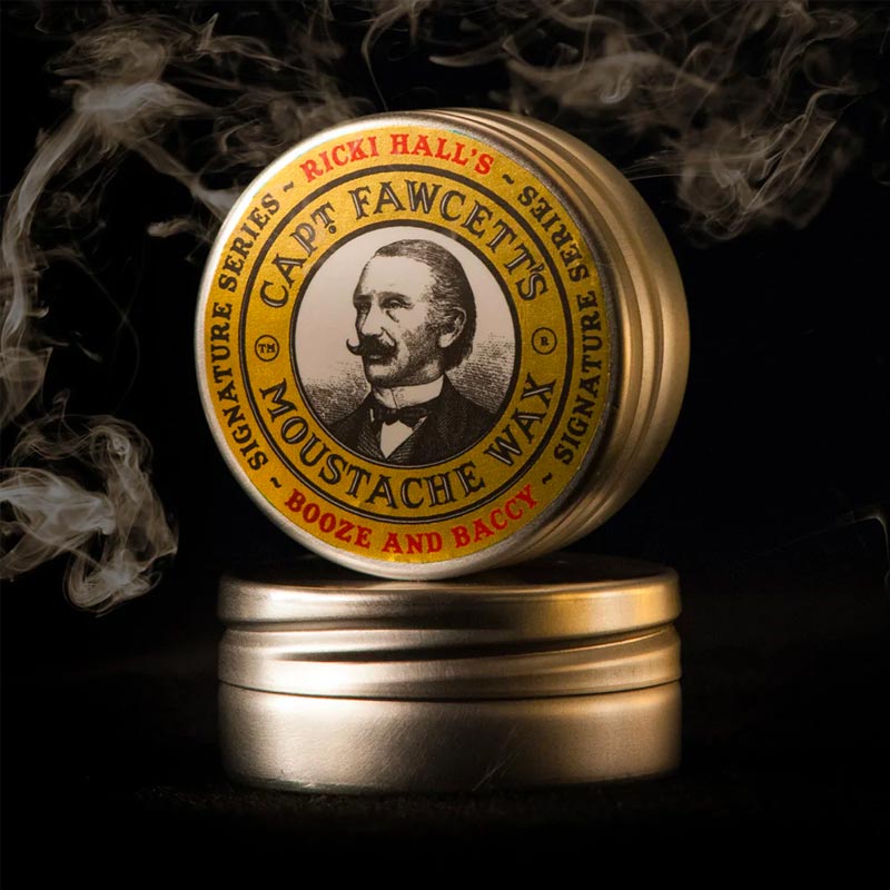 Ricki Hall's Booze & Baccy Moustache Wax