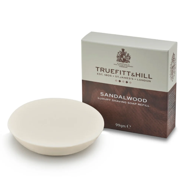 Sandalwood Luxury Shaving Soap Refill 100 gr
