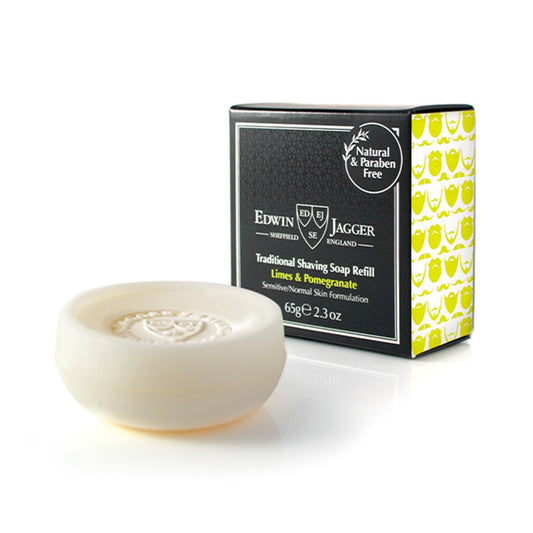 Shaving Soap Refill Limes & Pomegranate